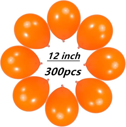 300 Pack Orange Balloons 12 inch Orange Latex Party Balloon Bulk - Image 2