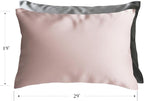 Mulberry Silk Pillowcase for Hair and Skin, Luxury Double Sided Pure Silk Pillowcase, 29x19 Inches, 1Pc (Pink)