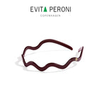 EVITA PERONI Wavy Glasses Headband Hair Band Designed for Eyewear, Comfortable Headbands for Women Fashion Thin Headbands Non Slip No Pressure, No Headache