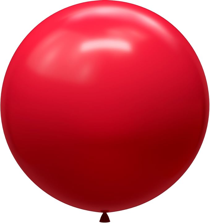 Giant 36 inch Jumbo Red Balloons by BAIBAOXIANG