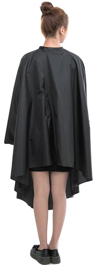 PERFEHAIR Salon Client Hair Cutting Cape Gown, Professional Barber Haircut Cape with Sleeves