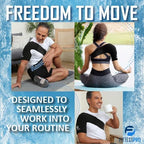 Shoulder Ice Pack Wrap (XL) for Pain Relief, Reusable Cold Therapy Wrap for Tendonitis, Swelling, Rotator Cuff, and Recovery
