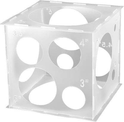 Auihiay 14 Holes Balloon Sizer Cube, Balloon Measurement Tool | by Auihiay