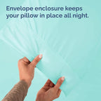 Queen Pillow Cases - 2 Pack - Super Soft Pillowcase Covers - Envelope Enclosure - Hotel Quality Pillow Protectors - Wrinkle Free, Shrink and Stain Resistant - Machine Washable - 20" x 30" (Spa Blue)
