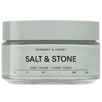 Salt & Stone Body Cream – Bergamot & Hinoki | Hydrating Formula with Seaweed Extracts, Spirulina & Squalane | Deep Hydration, Skin Barrier Repair & Healthy Glow | for all Skin Types (6.7 fl oz)