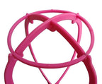 Dreamlover Portable Tall Stands for All Wigs, Collapsible Wig Dryer for Travel, Hot Pink, 2 Packs