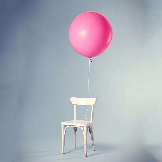 Pink Balloons Pink Birthday Decorations 10 Pack 36 inch Round Gender Reveal - Image 4