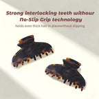 French Hair Claw Clips for Women Grils,4 Inch Strong Hold No Slip Grip Accessories Acetate Material,Not Easily Damaged,Thick or Thin Hair (Tortoiseshell)