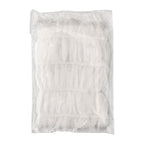 100Pcs SPA Facial Headbands SPA Makeup Headbands Skincare Hair Bands Makeup Head Wraps for Bath Home Showering Personal Use, White