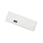 Lupa Handmade Unisex Triple-Layer Micro Fleece Headband - Ear Warmer for Women & Men - Ears Cover (White)