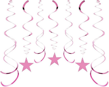 Star Party Hanging Swirls, BabyShower, Graduation by AimtoHome