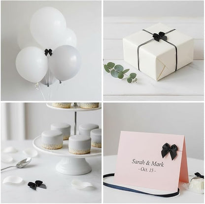 100 Mini Satin Ribbon Bows, Small Bows - Image 6