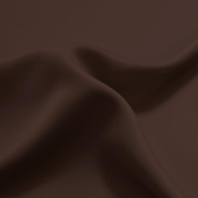 Yakamok Ombre Curtains Brown and Greyish White - Image 6