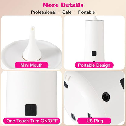 Balloon Pump Electric Air Pump for Balloons Portable Balloon Inflators Blower - Image 3