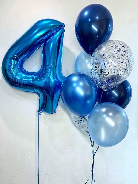 Navy Blue 12 Balloon - Image 8