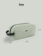 GOX Travel Toiletry Bag Dopp Kit Case for Men Multifunction Packing Organizer Pouch (Mint Green)