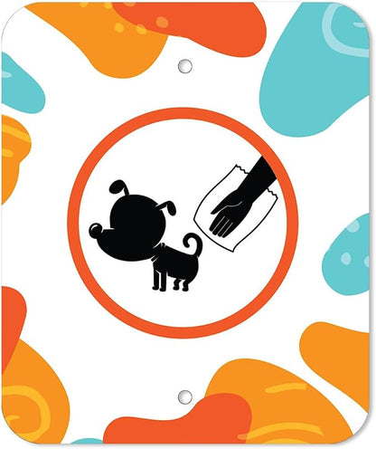 Zero Waste USA - DISPENSE-ART Roll Bag Dispenser & Sign - Abstract Paw | - Image 2