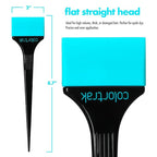 Colortrak Flexi Brush Set - 4 Pack | Tools for Precise Hair Coloring, Root Touch-Ups, Highlighting, Blending, and Dye Application, Serrated Head, Angled Head, and Straight Brushes Included