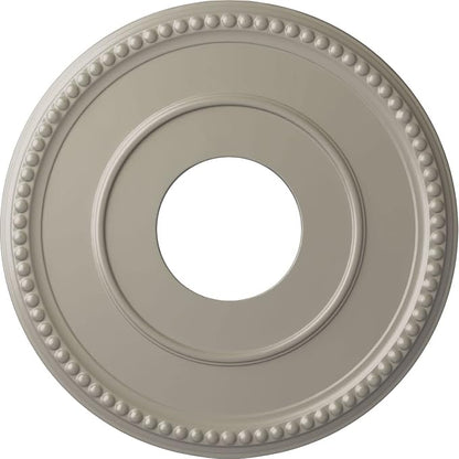 Ekena Millwork Bradford Ceiling Medallion, Pearl White by EkenaMillwork