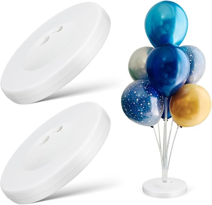 Ciieeo Balloon Column Base 2 Pack Water Fillable Round Base by Ciieeo