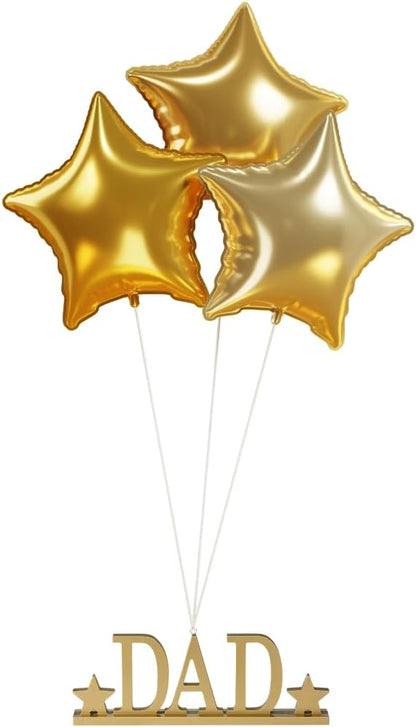 Stunning D-A-D Gold MDF Balloon Weight - Image 3