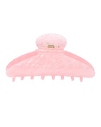 HAIMEIKANG Large Acetate 4 Inch Hair Claw Clip for Women - French Style Hair Claws for Thick Hair with Non-Slip Teeth, Hair Accessories for Updos, Buns & Ponytails