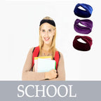 ELANE Boho Headbands for Women, Elastic Hair Bands With Non-Slip Design