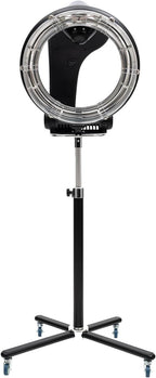 3 in 1 Orbiting Infrared Hair Dryer-Hair Steamer,110v 950W Hair Dryer with Wheels, Free-Stand Hair Dryer Color Processor Salon Drying Perming Machine