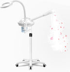 Professional Facial Steamer for Deep Hydration,2in1 Ozone Face Steamer with 5X Magnifying Lamp,Suitable for Home Use or Beauty Spa Deep Cleansing and Hydration