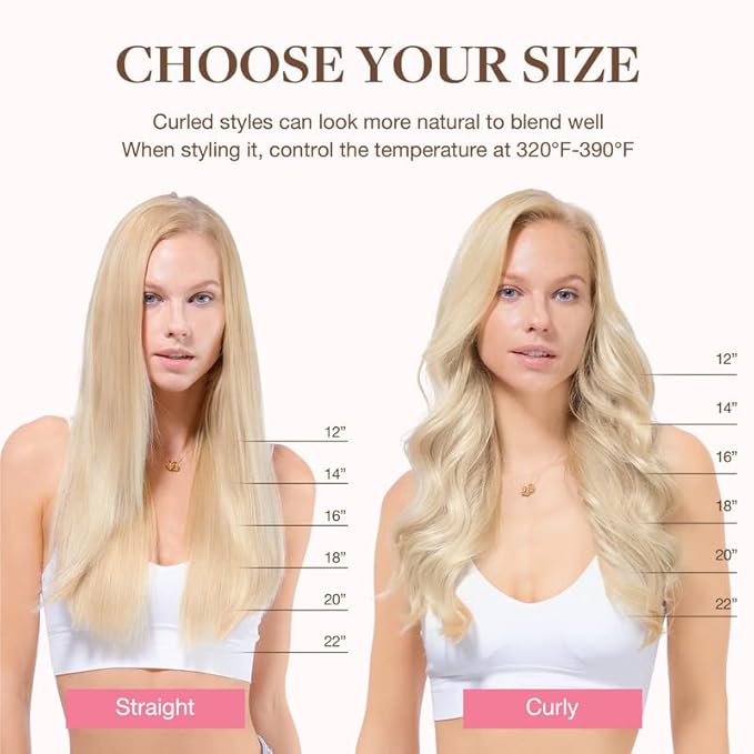 GOO GOO Clip in Hair Extensions Real Human Hair, Remy Human Hair Extensions Clip ins for Women, Natural Human Hair, 14inch 150g 9Pcs, 8A/22 Medium Brown Highlighted Golden Blonde