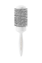 Cricket Ultra Smooth Coconut Thermal Hair Brush – 2” Ceramic Barrel, Coconut Oil and Keratin-Infused, Anti-Static Heat-Resistant Bristles, Textured Handle for Styling All Hair Types