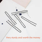 330 Count U Shaped Hair Pins for Buns, YINGFENG 2.4 inch Bun Pins Black Hair Pins for Women Girls with Storage Box, Hair Accessories for All Hair Types
