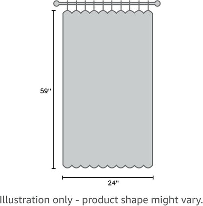 Sutuo Home Boho Sheer Curtain Valance Tier Cotton Linen - Image 8