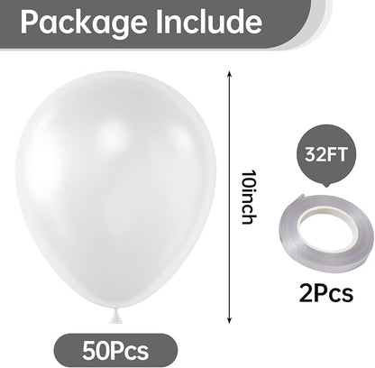 10 Inch Clear Balloons - Image 2