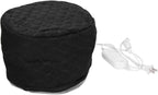 Heat Cap For Deep Conditioning, Adjustable Care Heating Steamer Cap Soft Bonnet Hooded Reusable Shower Portable Thermal Hat Steaming Haircare Therapy for Natural Hair Styling Spa Portable Home Use