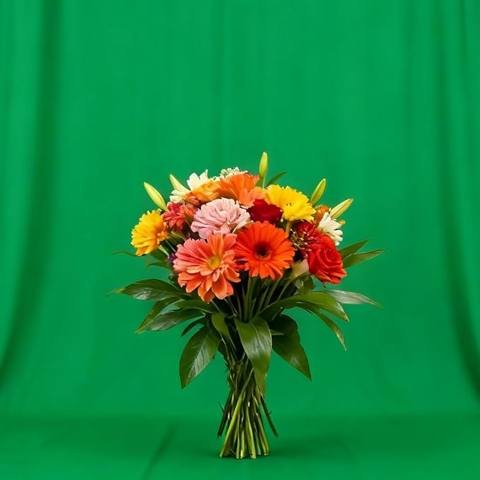 Green Screen Backdrop 6x9ft Photo Backdrop Chromakey Muslin Portrait Green - Image 2