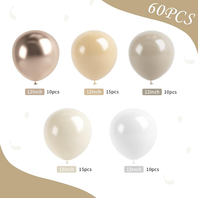 White Sand Balloons Set - Image 2