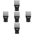 Unomor 5Pcs Hair Dryer Comb Attachment Professional Hair Styling Nozzles Concentrator Blow Dryer Accessories for Salon and Home Use