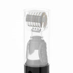 Derma Roller with Liquid Reservoir Serum Applicator for Lips, Skin, Hair, Wrinkles, Beard, Easy to Use Face Roller Skin Care Tools Without Serum, 105 Titanium Needles 0.25 mm