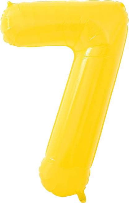 KatchOn, Giant Yellow Number 7 Balloon by KatchOn