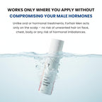 ForHair- Men Hair Growth Spray – Stimulates New Hair, Strengthens Follicles – Local Regrowth Action, No Unwanted Body Hair – Safe and Easy Alternative to Pills,Costly and Painful Treatments