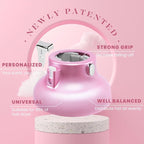 Universal Hair Diffuser “Super Sturdy” 1.7 Inch to 2.6 Inch for Natural Curly and Wavy Hair, Hair Dryer Attachment (Pink 2 Aroma Upgrade)