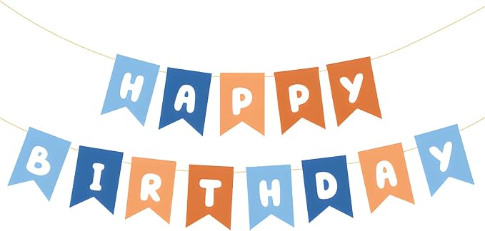 ZHENGYE Happy Birthday Banner Sign Party Decoration by ZHENGYE