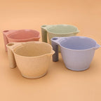 Luxshiny 2pcs Hair Dye Mixing Bowl for Salon Tint Bowl Set Ergonomic Handle Pp Material Easy to Clean