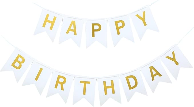 Happy Birthday Banner by GLASNES