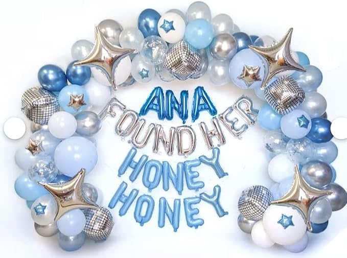 Blue Balloon Arch kit - Image 3