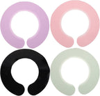 Silicone Hair Cutting Collar Neck Wrap Guard Waterproof Hair Dye Shawl for Salon and Home Use Comfortable Neck Shield for Treatments