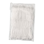 100Pcs SPA Facial Headbands SPA Makeup Headbands Skincare Hair Bands Makeup Head Wraps for Bath Home Showering Personal Use, White