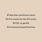 Four Reasons Takeaway Color Caffè Macchiato Demi-Permanent Hair Color- Ammonia-Free Hair Dye For Vibrant Hair- 100% Vegan & Cruelty Free Semi-Permanent Color - 5.1 Cool Brown
