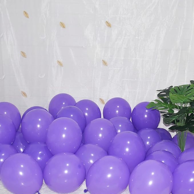 400 Pack Purple Balloons 5 Inch Purple Small Ballons Quality Latex Matte - Image 4